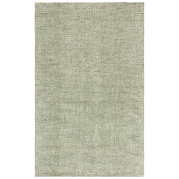 SAFAVIEH Abstract 8 ft. x 10 ft. Green Solid Color Area Rug