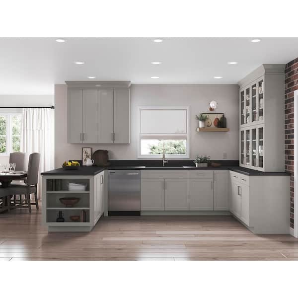 Hampton Bay Melvern in Heron Gray