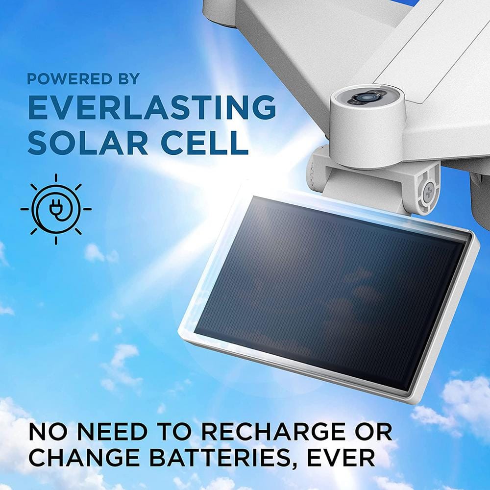 Logia 7-in-1 Wireless Weather Station with Solar Panel and Large Display