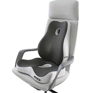 Non-Slip Memory Foam Seat Chair Cushion Hip Shaping for Office, Car Seat, Tailbone Chair, Wheelchair, Grey
