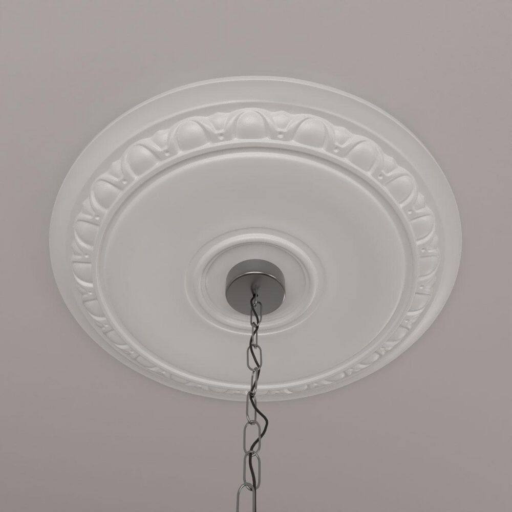 Niobe 18" Primed Polyurethane Ceiling Medallion