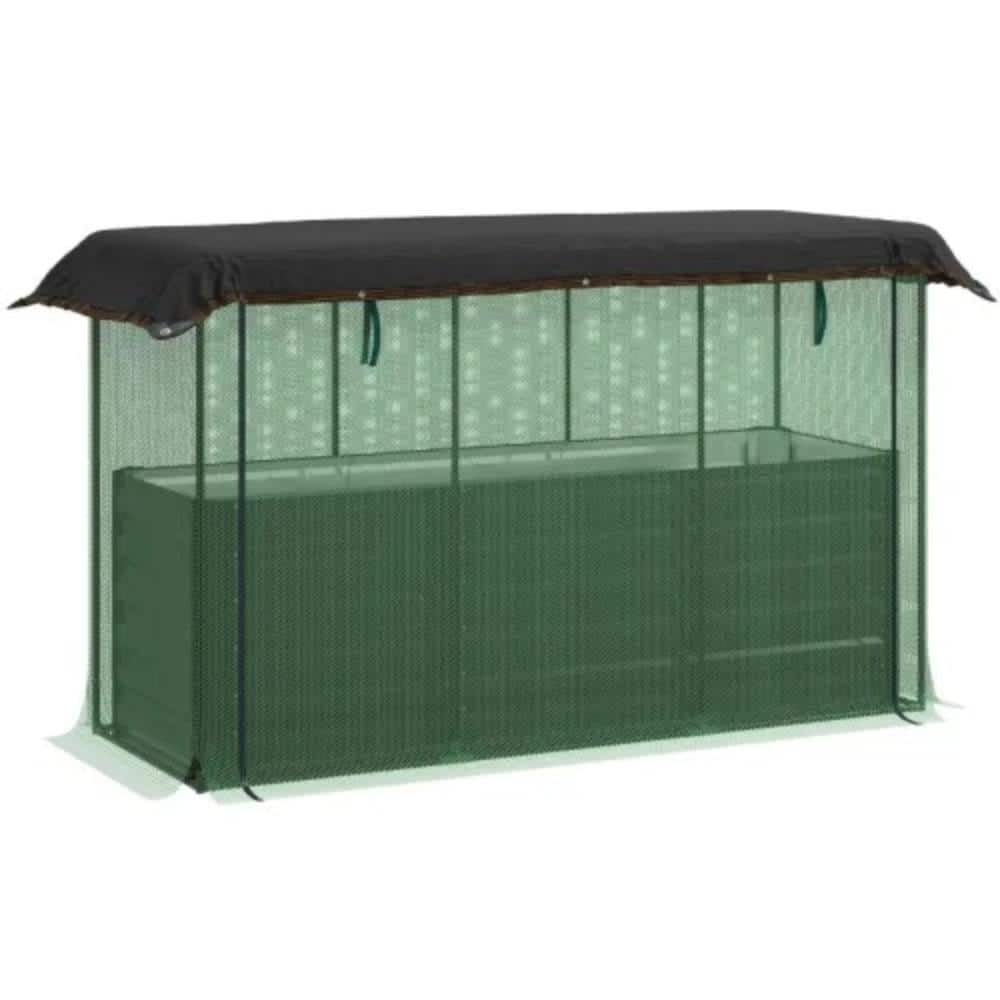 Galvanized Raised Bed  Crop Cage & Shade Cloth – Veggies, Herbs, Flowers price history on PriceWatchPro
