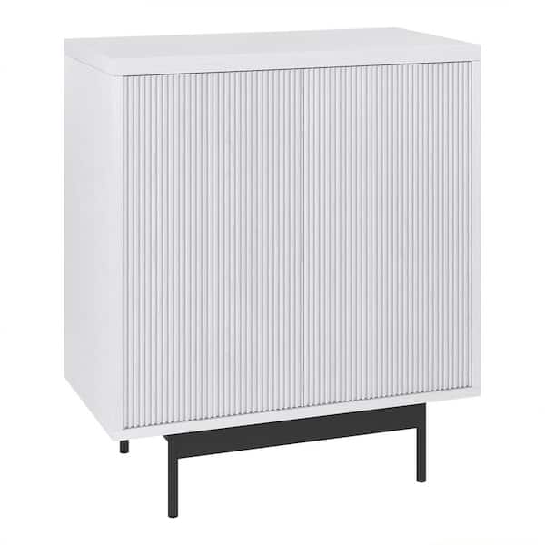 Meyer&Cross Whitman 28 in. White Rectangular Accent Storage Cabinet