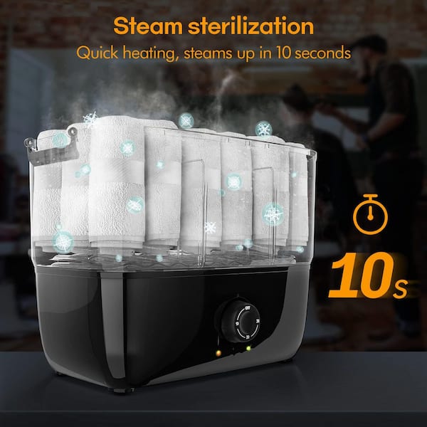 脱毛・除毛 ANNIVERSARY Electric Towel Steamer Adrinfly Electric Towel Steamer Hot Warmer 600W Tabletop Heater