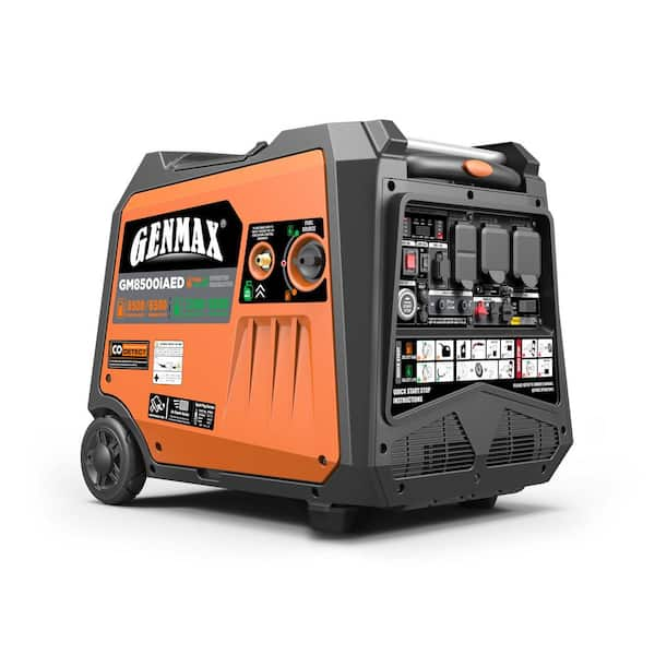 GENMAX 8500-Watt Remote Start Gasoline Propane Inverter Generator 