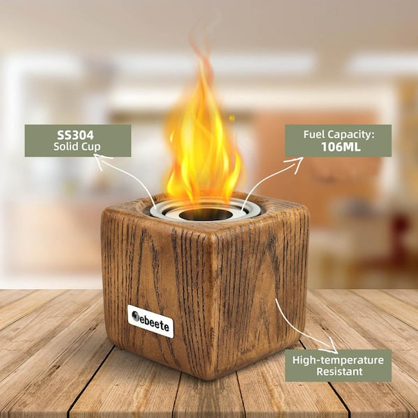 Table Top Portable Wood Fireplace , Ethanol 2024 Fireplace , Indoor Outdoor Fire Pit