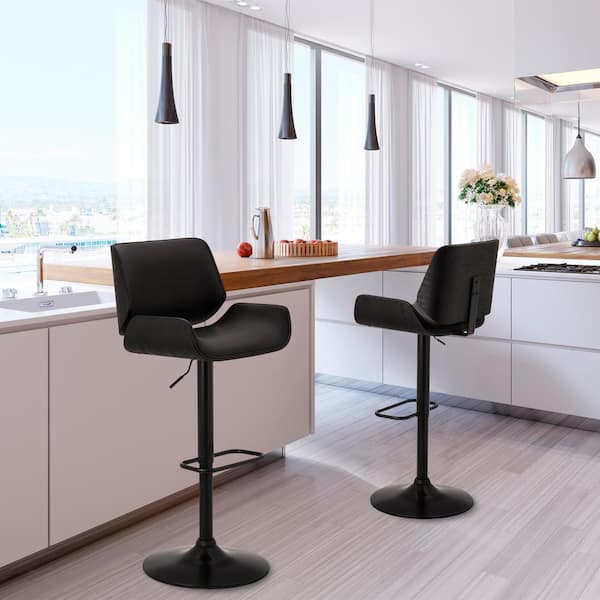 adjustable stool black