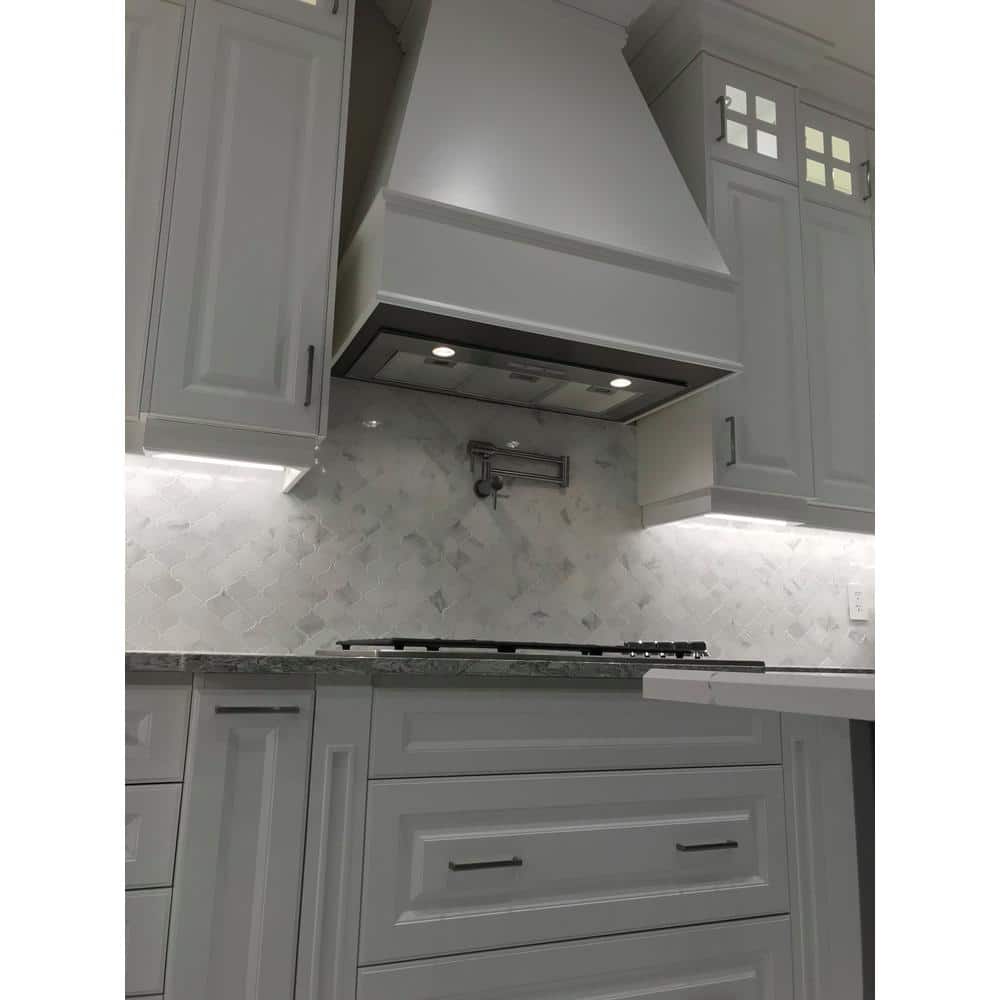 Cyclone 34" Stainless Steel 550 CFM Convertible Insert Range Hood