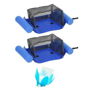 Zak the Pool Minder Skimmer (2-Pack) and Magic Pool Water Fountain