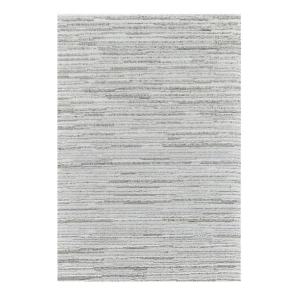 8 ft. x 11 ft. Gray Abstract Area Rug