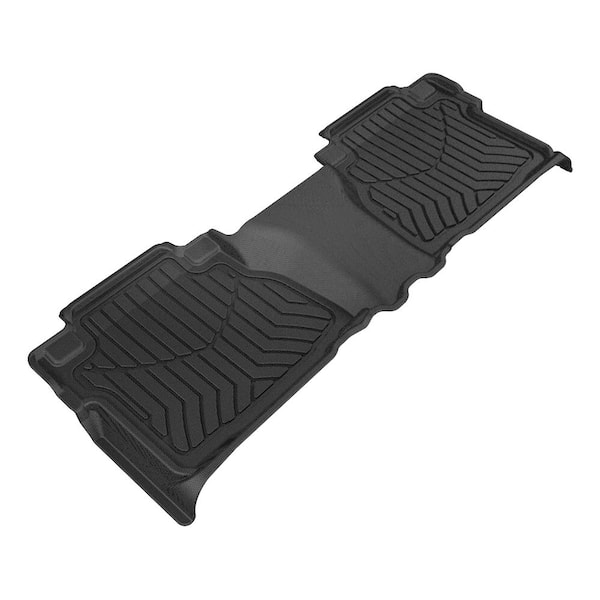 Aries StyleGuard XD Black Custom Heavy Duty Floor Liners, Select Toyota Tundra Crew Cab, 2nd Row Only