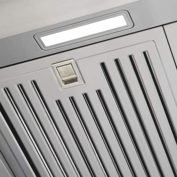 Vissani Sarela 36 in. W x 7 in. H 500CFM Convertible Under Cabinet 