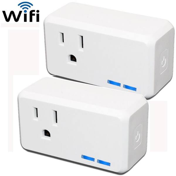 Neo Mini Round Wi-Fi Smart Plug Works with Alexa and Google Home for Voice Control Save Energy (4-Pack)