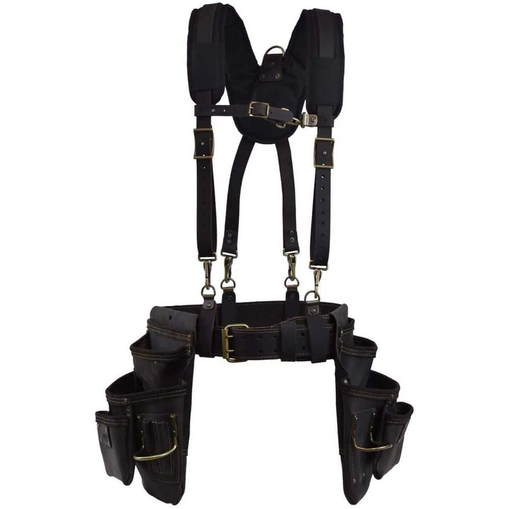 OX TOOLS Pro Oil-Tanned Leather Framing Rig with Suspenders OX-P263609 ...