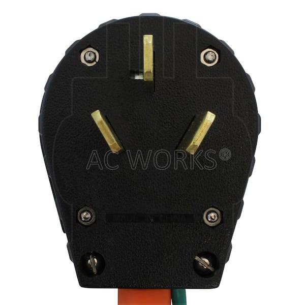 MECMO NEMA L14-30P To Four 5-20R/5-15R & L14-30R Generator Adapter Extension Cord, 4 Prong Twist Locking 30 Amp To 15/20/30 Amp Generator
