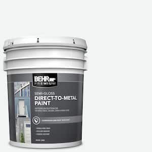 5 gal. #BL-W09 Bakery Box Semi-Gloss Direct to Metal Interior/Exterior Paint