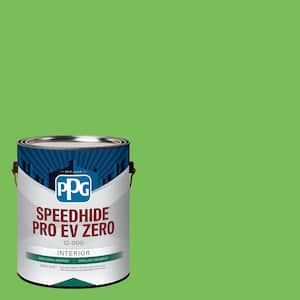 Speedhide Pro EV Zero 1 gal. PPG1224-7 Green Pear Flat Interior Paint