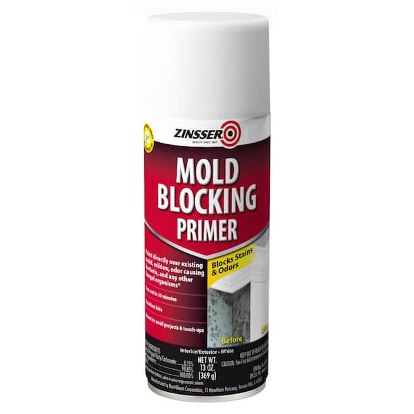 Zinsser 13 oz. Mold Blocking Interior/Exterior Primer Spray (6-Pack)