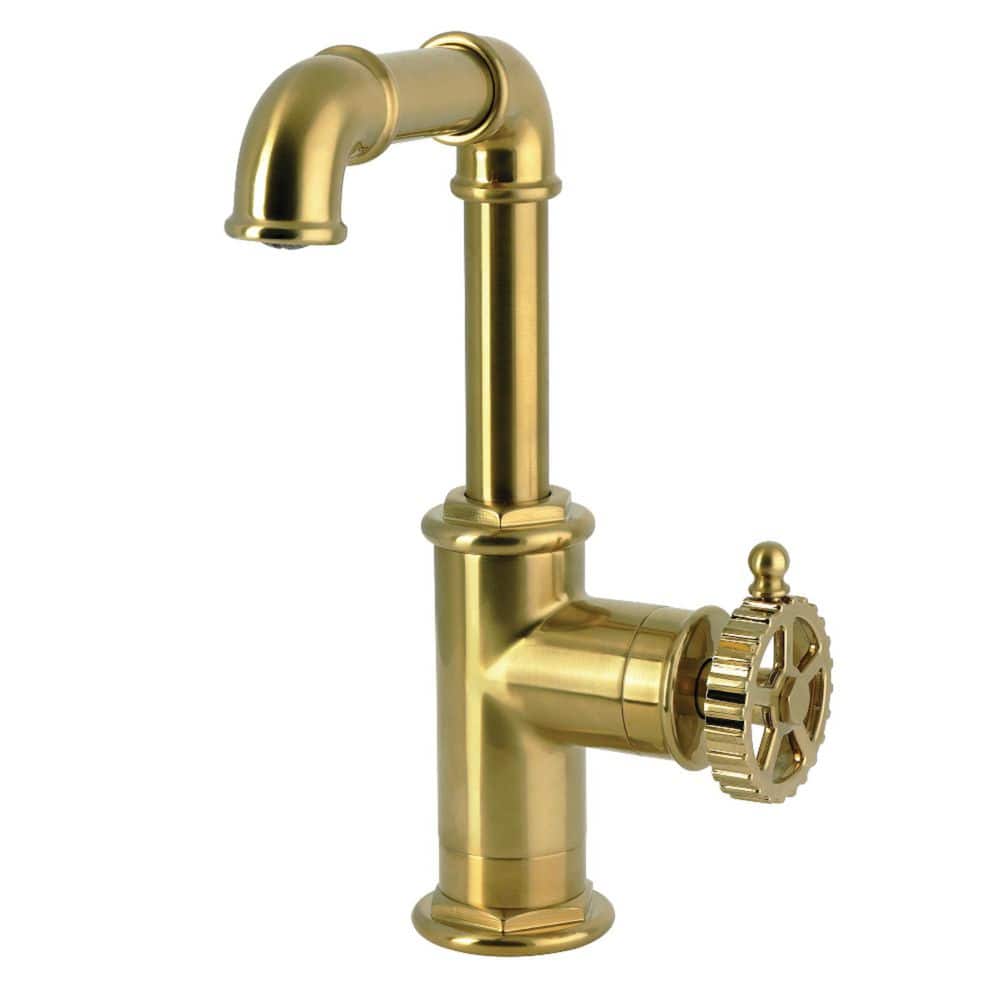 Fuller Single-Hole 1-Handle Bathroom Faucet in Brushed Brass price history on PriceWatchPro