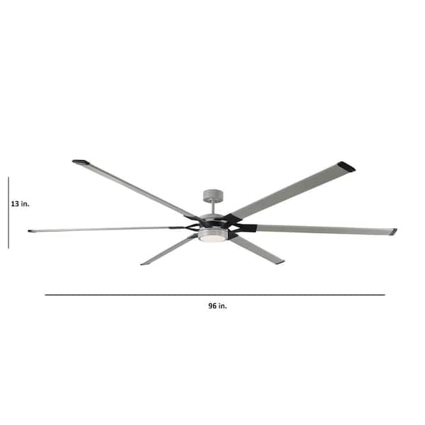 Metal Blade Outdoor Ceiling Fan With Light Shelly Lighting
