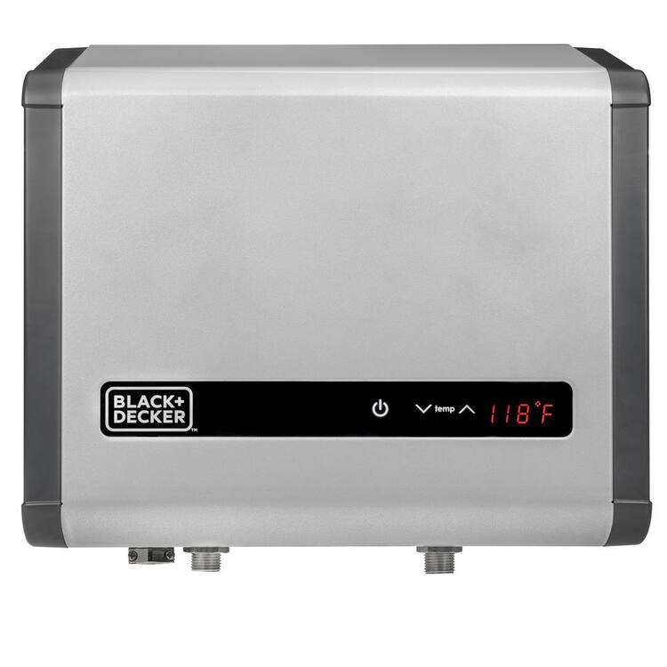 BLACK+DECKER Black and Decker 18 kW 3.7 GPM Electric Tankless Water Heater, Digital Self