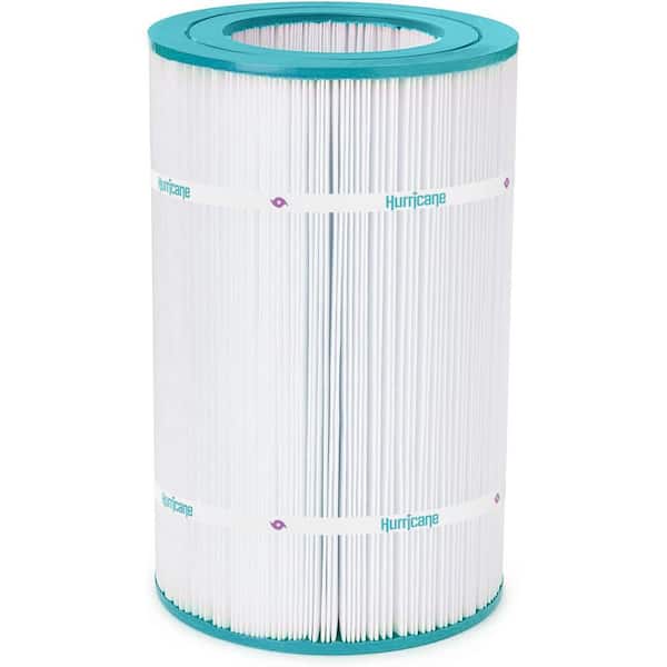 Hurricane 10.06 in. Dia Advanced Pool and Spa Filter Cartridge Replacement, White