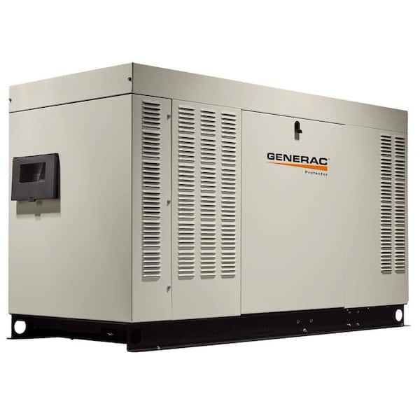 Generac 45,000-Watt Liquid Cooled Standby Generator with Steel Enclosure Single Phase