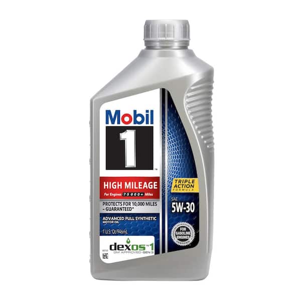 Mobil 1 32 oz. High Mileage 5W-30 Motor Oil