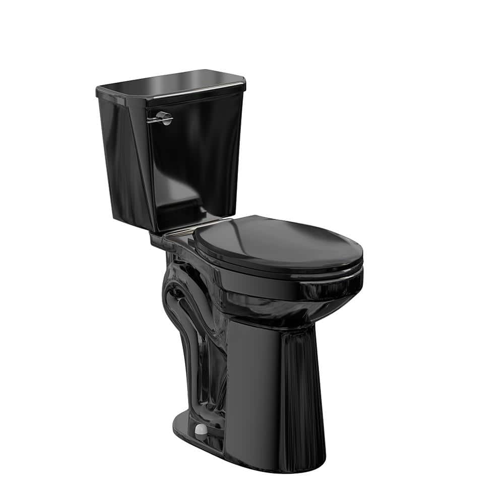21 in 2-Piece High Toilets for Seniors, 1.28 GPF Single Flush Elongated Toi
