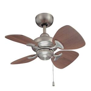 Aires 24 in. Satin Nickel Ceiling Fan