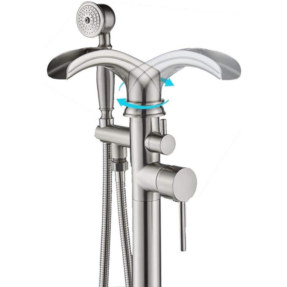 Commercial Metering Double Handle Bathroom Sink Faucet in Brass 16GS-36226