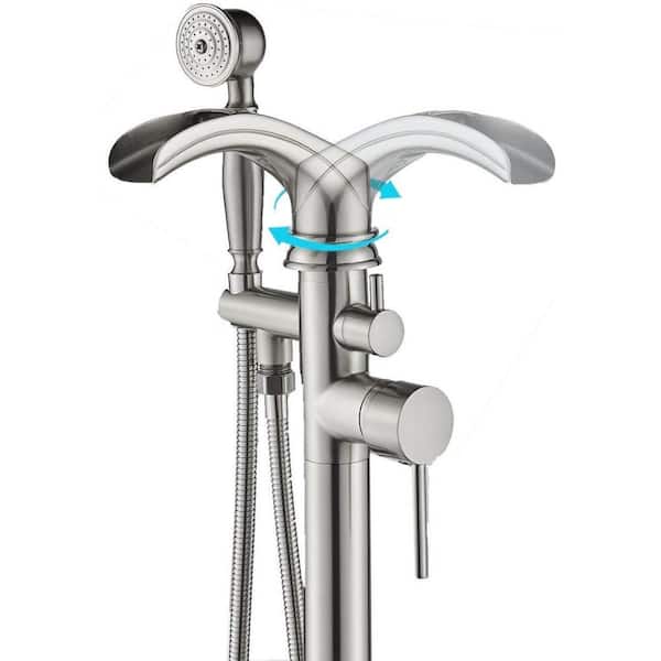 Unbranded Commercial Metering Double Handle Bathroom Sink Faucet in Brass 16GS-36226