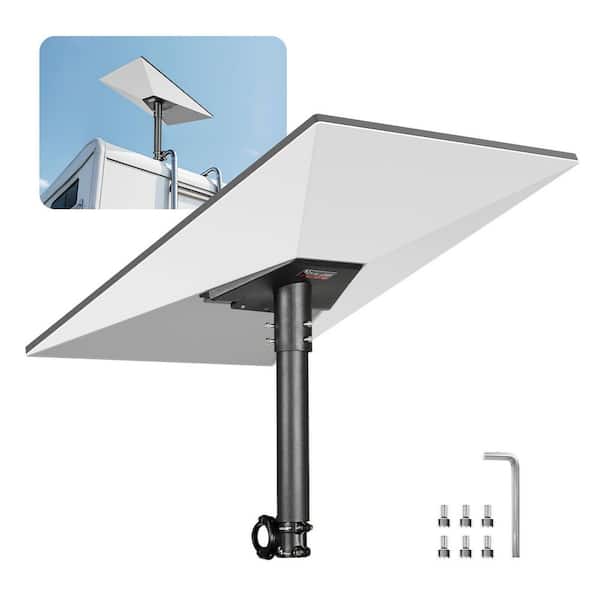 Starlink RV Ladder Mount, 360° Angle Mounting Standard Gen 3 Pipe Kit, Steel Extra Short Starlink RV Ladder Adapter