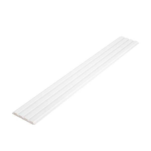 ARAUCO - 1 in. x 5-1/4 in. x 8 ft. Slot Wall Shiplap Softwood Board