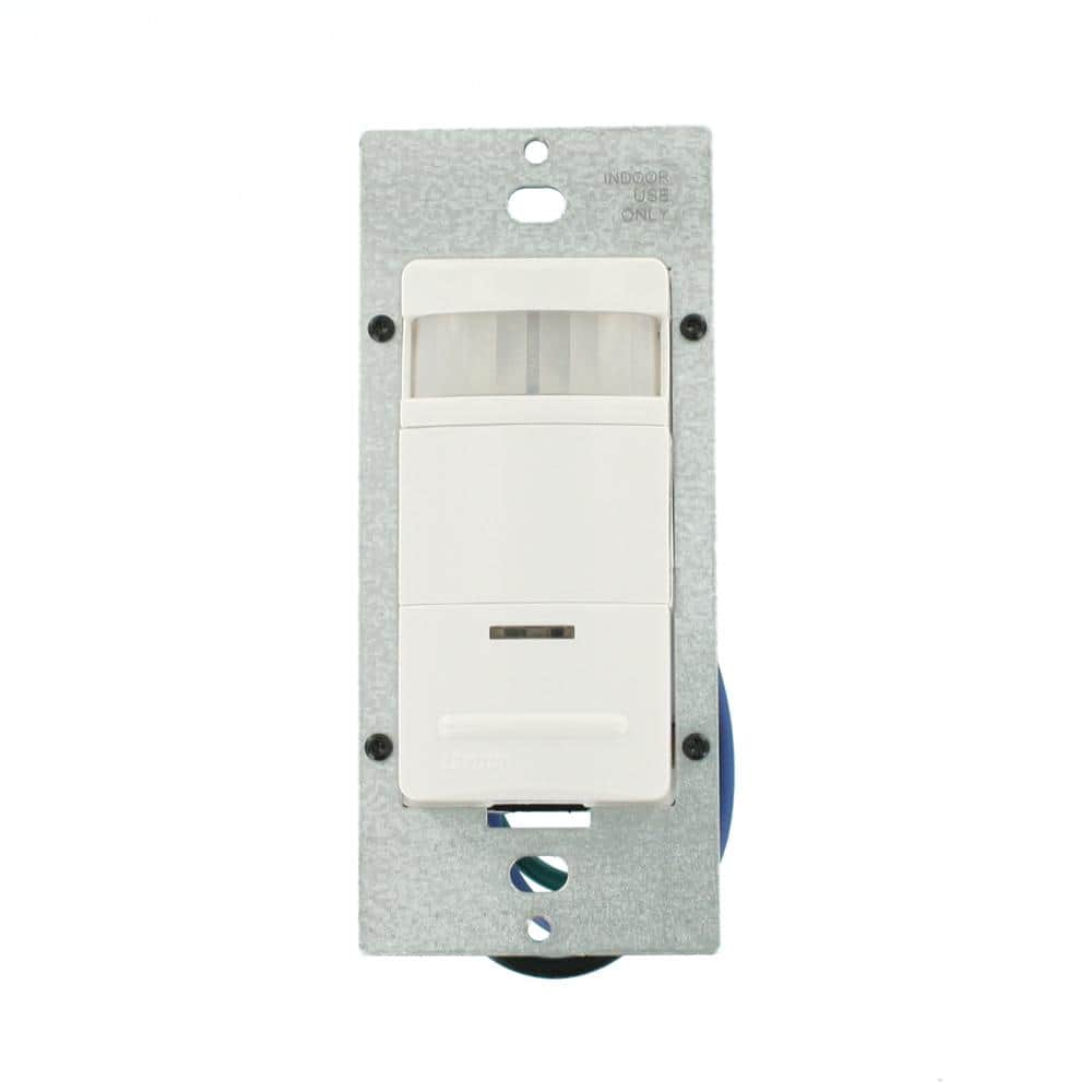 White Infrared Motion Sensing Occupancy Wall Switch