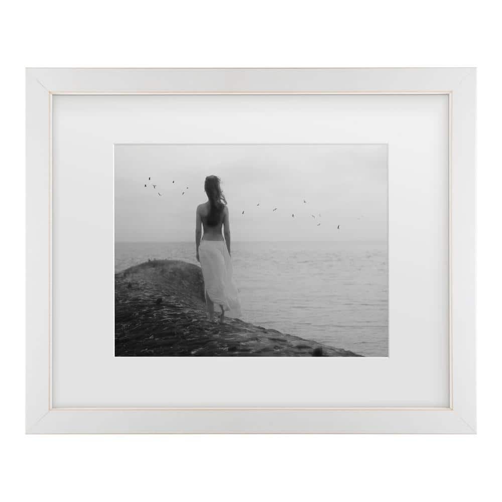 Jacob Tuinenga Eggshell White Framed Canvas Art Print