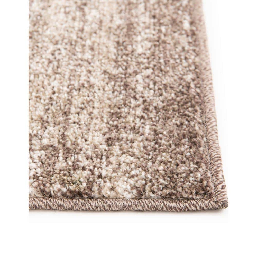 Angelica Light Brown 10'x13' Tufted Synthetic Kids Area Rug