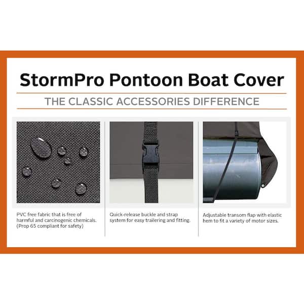 Classic Accessories Stellex Pontoon Boat Cover - Free Shipping - NAPA Auto  Parts