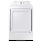 7.2 cu. ft. Vented Electric Dryer with Sensor Dry in White