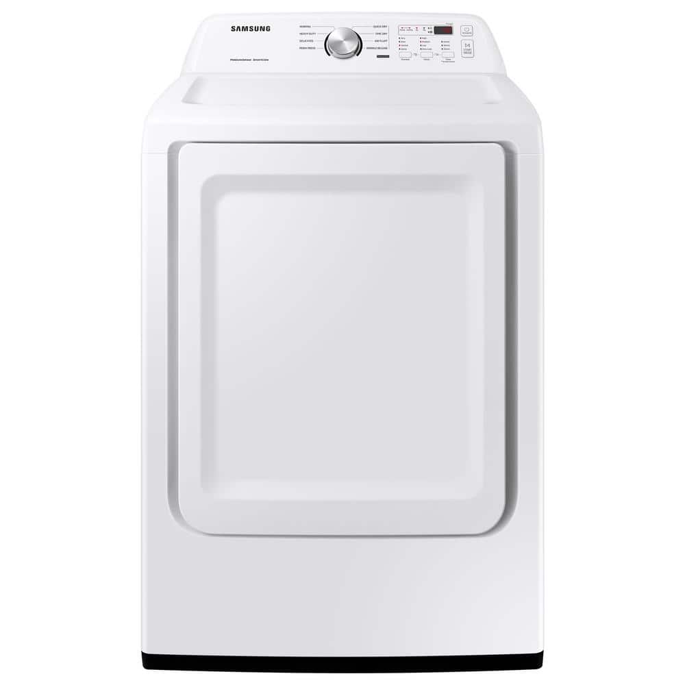 7.2 cu. ft. Vented Gas Dryer with Sensor Dry in White