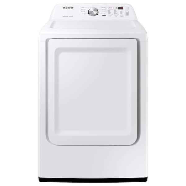 Samsung 7.2 cu. ft. Vented Gas Dryer in White with Sensor Dry