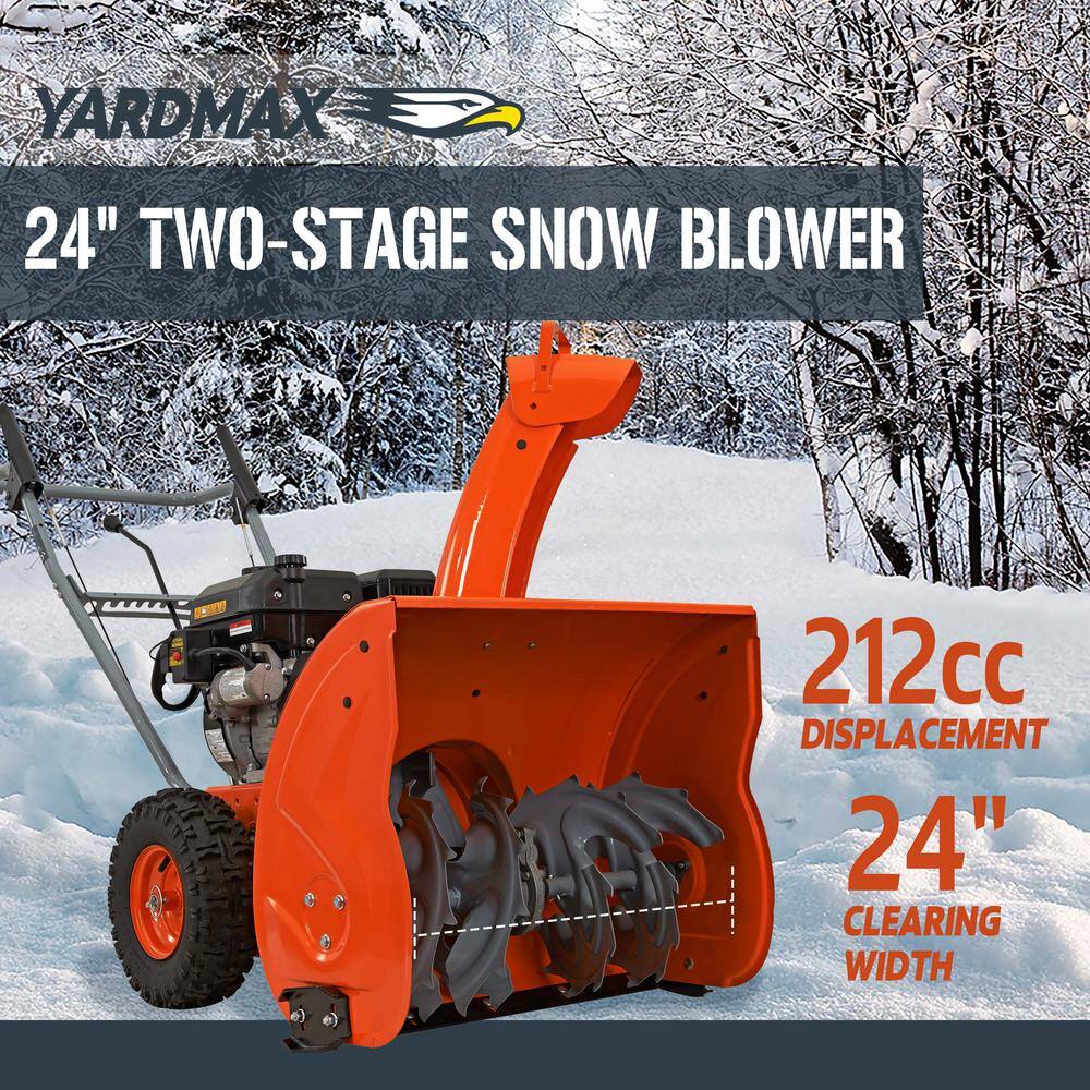 212cc Two-stage Gas Snow Blower - rated 4.2331 stars from 296 reviews