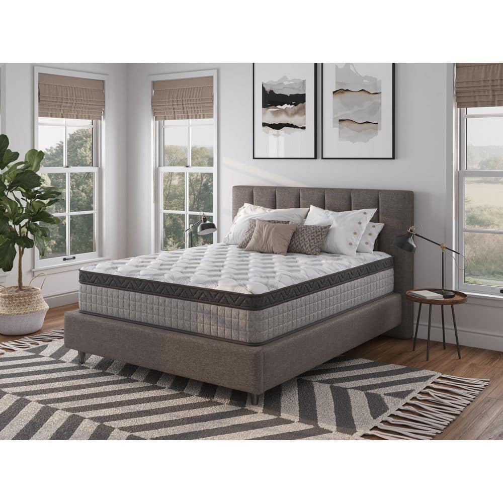 Full Medium 10 in. Innerspring Hybrid Mattress with Cooling Gel Memory Foam, Pressure Relief and Motion Isolation price history on PriceWatchPro
