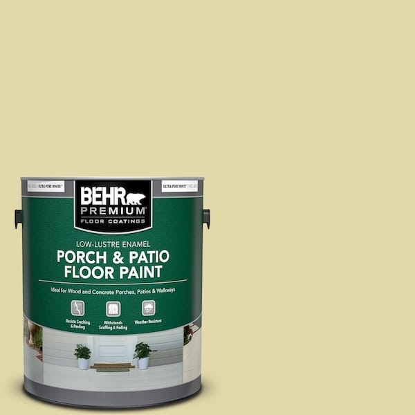 BEHR PREMIUM 1 gal. Home Decorators Collection #HDC-CT-27A Fresh Willow Low-Lustre Enamel Int/Ext Porch and Patio Floor Paint