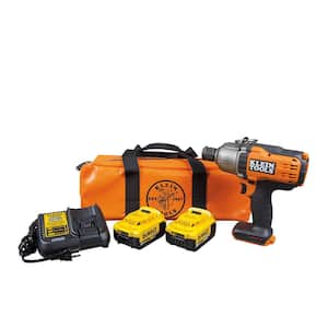 20-Volt Brushless Cordless 7/16 in. Impact Wrench with Two 4.0 Ah Batteries and Charger