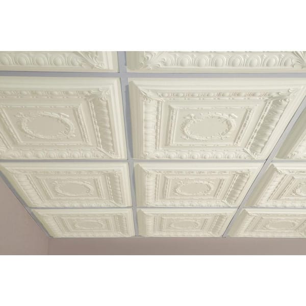 Empire Sand 2 ft. x 2 ft. Lay-in or Glue-up Ceiling Panel (Case of 6)