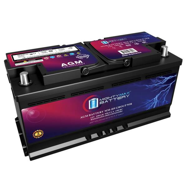 Mighty Max 12V 75Ah INT Battery – Group 24M – Starting Marine & RV Lead Acid