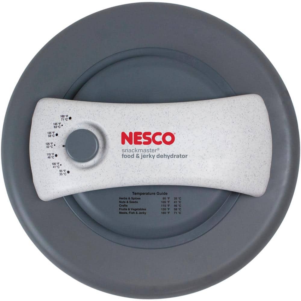 Nesco Snackmaster 4-Tray Gray and White Food Dehydrator