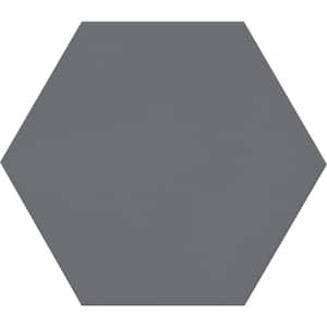 Heksa Gray 7.87 in. x 9.25 in. Matte Porcelain Floor and Wall Tile (9.93 sq. ft./Case)