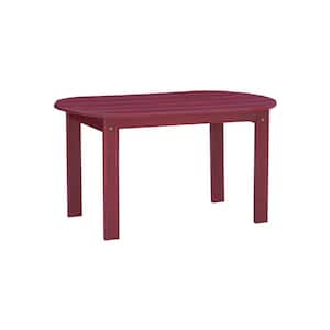 Shelly Adirondack Red Coffee Table